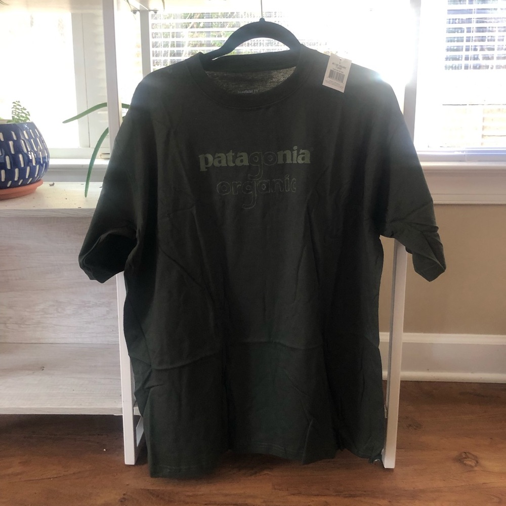 Patagonia Men’s Large T-Shirt “Go Organic”